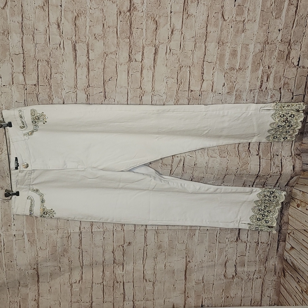 Excellent bling bling Tesoro Moda Jeans sz 16